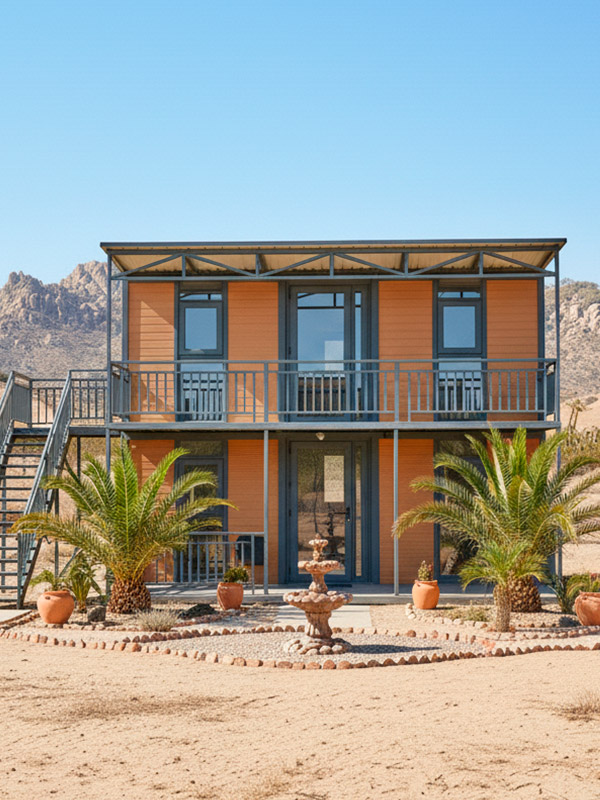 Casa Modular Comfort 72 - Escalera Exterior